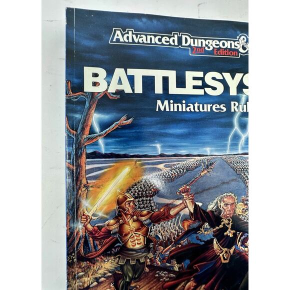 Advance Dungeon & Dragons AD&D Battlesystem Miniatures Rules TSR RPG #9266 - Picture 5 of 13
